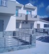 Anodized aluminum railings for a block of flats in Kos